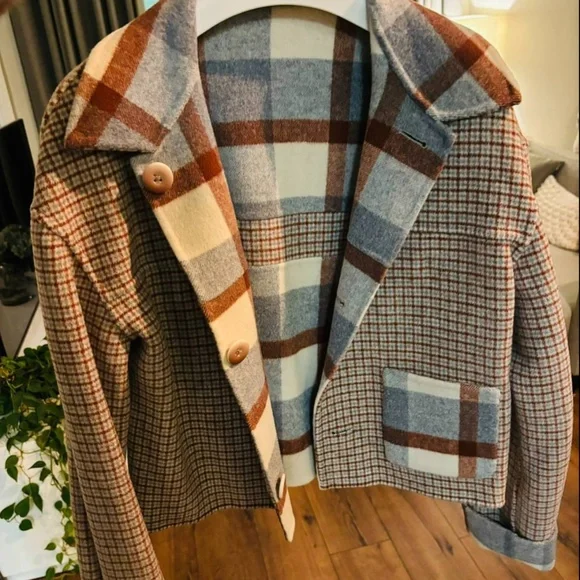 Petite Studio Reversible Wool Jacket - Picture 3 of 6